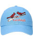 Men's Light Blue St. Louis Cardinals Logo Cooperstown Collection Clean Up Adjustable Hat