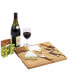 Фото #1 товара Celtic Bamboo Cheese Board with Ceramic Dish and 3 Cheese Tools