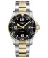 Фото #1 товара Наручные часы Guess Men's Gold-Tone Stainless Steel Bracelet Watch 42mm