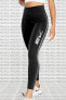 Фото #1 товара One Dri Fit Training Printed Black Leggings Toparlayıcı 2 Iç Cepli Siyah Tayt