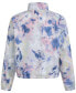 Фото #4 товара Big Girls Printed Zip-Front Mock-Neck Tricot Jacket