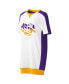 Women's White LSU Tigers Home Run T-shirt Dress
