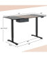 Фото #3 товара Electric Standing Desk 55'' x 28'' Height Adjustable Sit Stand with USB Charging Port