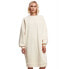 URBAN CLASSICS Organic Oversized Long Sleeve Midi Dress