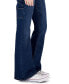 Juniors' Mid-Rise Flared Utility Jeans