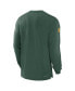 Фото #2 товара Men's Green Green Bay Packers Sideline Player Performance Long Sleeve T-Shirt