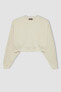 Coool Crop Basic Sweatshirt C2116ax24sp