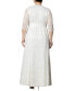 Фото #3 товара Women's Plus Size Amour Lace Wedding Gown