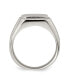 ფოტო #3 პროდუქტის Stainless Steel Polished Signet Ring