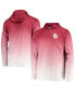 ფოტო #2 პროდუქტის Men's Crimson Oklahoma Sooners Terminal Tackle Omni-Shade UPF 50 Long Sleeve Hooded T-shirt