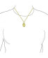 ფოტო #4 პროდუქტის 14K Yellow Real Gold Religious Oval Medal Guardian Angel Pendant Necklace For Women For Teen NO Chain