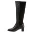 Фото #4 товара Trotters Kirby T2061-011 Womens Black Leather Zipper Knee High Boots