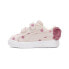 Фото #3 товара Puma Suede Classic Lf Bow Polka Dot Slip On Toddler Girls Size 10 M Sneakers Ca