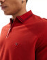 Tommy Hilfiger Regular Fit Polo in Red Оранжевый, XS - 44 - фото #3