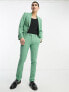 Twisted Tailor buscot suit trousers in pistachio green