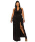 ფოტო #1 პროდუქტის Plus Size Gisele Halter Neck Dress