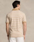 Men's Classic-Fit Soft Cotton Polo Shirt Classic Camel/white, M - фото #2