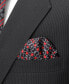 Men's Intertwined Hearts Pocket Square
