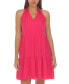 Women's V-Neck Tiered Dress Cover-Up