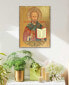 Фото #3 товара Icon Saint Nicholas Wall Art on Wood 8"