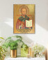 Icon Saint Nicholas Wall Art on Wood 8"