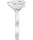 ფოტო #3 პროდუქტის Certified Lab Grown Diamond Pear Solitaire Engagement Ring (5 ct. t.w.) in 14k Gold