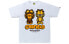 BAPE x GARFIELD 加菲猫&BABY MILO 图案印花短袖T恤 男女同款 送礼推荐 / Футболка BAPE x GARFIELD BABY MILO T 1G3-0110-089