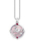 Фото #1 товара Thomas Sabo PE959-340-9 Silver pendant w. pink enamel