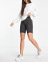 Фото #4 товара Brave Soul Tall sindy legging shorts in dark grey