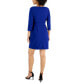Фото #2 товара Платье с поясом и длинными рукавами Tahari Petite 3/4-Sleeve