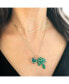 ფოტო #1 პროდუქტის Malachite and Gemstone Mushroom Charm