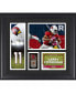 Фото #1 товара Larry Fitzgerald Arizona Cardinals Framed 15" x 17" Player Collage with a Piece of Game-Used Football