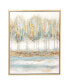 Фото #1 товара Canvas Tree Framed Wall Art with Gold-Tone Frame, 39" x 1" x 39"