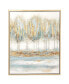 Canvas Tree Framed Wall Art with Gold-Tone Frame, 39" x 1" x 39"