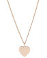 ფოტო #1 პროდუქტის Lane Heart Stainless Steel Necklace