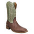 Фото #2 товара Corral Boots Brown Bull Shoulder Embroidered Square Toe Cowboy Mens Brown, Gree