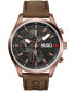 Фото #1 товара Часы Hugo Boss #CHASE Brown Leather 46mm