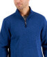 Фото #3 товара Men's Quarter-Zip Fleece Sweater, Created for Macy's