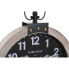 Фото #2 товара Настенное часы DKD Home Decor 40 x 6,5 x 46 cm Чёрный Коричневый Железо Vintage Деревянный MDF Карта Мира (2 штук)