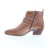 Фото #9 товара Roan by Bed Stu Ville F858025 Womens Brown Leather Ankle & Booties Boots