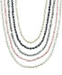 Cultured Freshwater Baroque Pearl (7-8mm) 54" Endless Necklace (Also in Pink & White Cultured Freshwater Baroque Pearls)