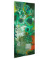 Lolly I Frameless Free Floating Tempered Art Glass Abstract Wall Art by EAD Art Coop, 63" x 24" x 0.2"