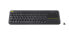 Фото #5 товара Logitech Wireless Touch Keyboard K400 Plus - Mini - Wireless - RF Wireless - QWERTY - Black