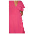 Фото #5 товара VILA Loe Short Sleeve Wrap Midi Dress