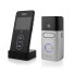 Byron DIC-24615 Wireless Video doorphone - 7.62 cm (3") - Aluminium - Black - IP20 - IP44 - 640 x 480 pixels - CMOS - 25 fps
