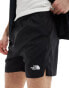 The North Face 24/7 5" shorts in black