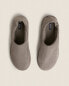 Linen babouche slippers