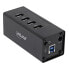 Фото #5 товара InLine USB 3.0 Hub - 4 port - aluminium case - with 2.5A power supply