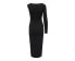 Dámské šaty ONLINA Standard Fit 15302675 Black/One Sleeve