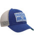 Фото #4 товара Men's Royal, Tan Los Angeles Dodgers Four Stroke Clean Up Trucker Snapback Hat